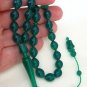 PRAYER BEADS GREEN TURKISH AMBER SUFI STYLE SUPERIOR CARVING COLLECTOR'S ITEM