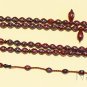 Islamic Prayer Beads Gebetskette Chapelet 99 KUKA FINE STERLING STUDDING