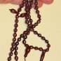 Islamic Prayer Beads Gebetskette Chapelet 99 KUKA FINE STERLING STUDDING