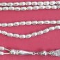 ISLAMIC PRAYER BEADS ALL STERLING SILVER  - 99 BEADS - IMPRESSIVE