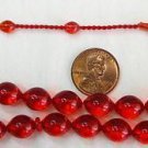Prayer Beads Tesbih Pomegrenade Turkish Amber Catalin Superior Carving Collector