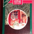 Hallmark #4 "Cookies For Santa" Ornament Plate 1990