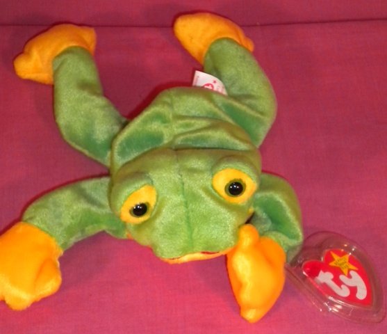 TY Beanie Babies 1997 - SMOOCHY the Frog