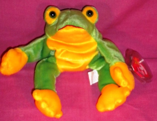TY Beanie Babies 1997 - SMOOCHY the Frog