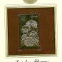 Gold Replica First Day Cover GARDEN FLOWERS w/29 cent stamp 1995 *