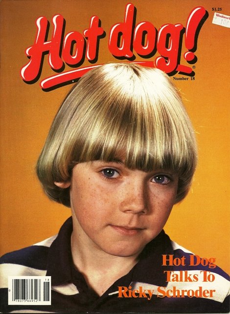 HOT DOG! Magazine RICKY SCHRODER Topps Baseball Cards 1983 Robin Yount