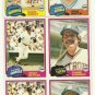 1981 Topps Baseball Uncut Sheet CRAIG NETTLES SHANE RAWLEY *