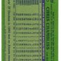1982 Topps Baseball Uncut Sheet CARL YASTRZEMSKI CHRIS CHAMBLISS *