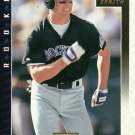 1998 Pinnacle Zenith Todd Helton 2.5x3.5 Dare To Tear Card a1 *