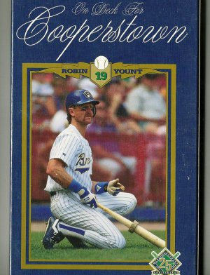 VHS Ameritech Presents On Deck For Cooperstown ROBIN YOUNT Milwaukee Brewers *