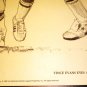 Vince Evans Chicago Bears Shell Oil Drawing NFL 1981