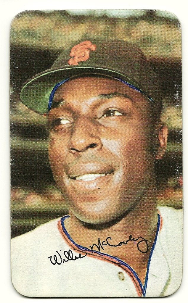 Willie Mccovey San Francisco Giants 1971 Topps Super Baseball Card