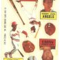 1984 Topps Rub Downs #28 Tommy John / Terry Kennedy / Eddie Murray / Ozzie Smith