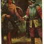 1950's Vintage Trading Swap Playing Cards Blank Back INDIAN and SPANISH CONQUISTADOR