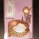 Precious Moments- Gold Tone Pendant With Photo Frame 1996 Mothers Memories Daughter NIB