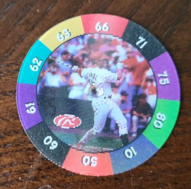 Mark McGwire 1999 Cracker Jack Disc Home Run Around #3 Oakland Athletics A's
