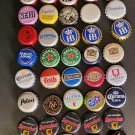 Set of 50 pcs. Assorted World Beer / Soda Bottle Caps. 35 different Crafts 35A