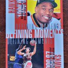 1997-98 Upper Deck HAWKS Dikembe Mutombo Christian Laettner #D1 Defining Moments JUMBO 1997-98 Upper Deck HAWKS Dikembe Mutombo Christian Laettner #D1 Defining Moments JUMBO