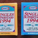 1994 Kraft Singles Superstars Pop-Ups Complete Set of 2 Packs 30 Baseball Cards * 1994 Kraft Singles Superstars Pop-Ups Complete Set of 2 Packs 30 Baseball Cards *