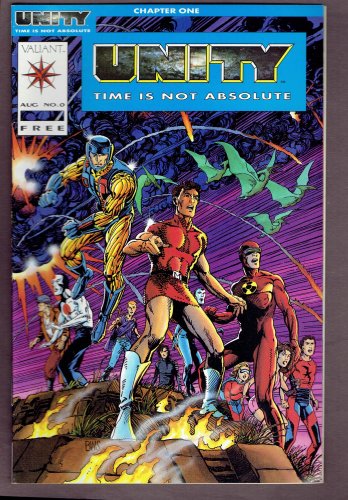 August 1992 Unity Time Is Not Absolute #0 Comic Book Valiant Comics *