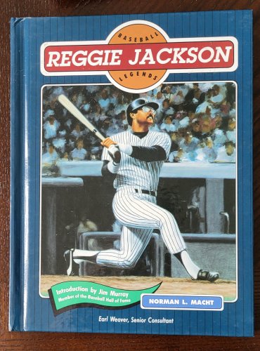 Reggie Jackson Baseball Legends Hardcover book series 1994 New York Yankees *