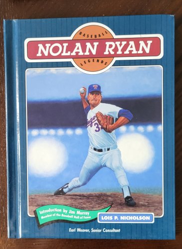 Nolan Ryan Baseball Legends Hardcover book series 1996 Texas Rangers *