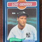 Lou Gehrig Baseball Legends Hardcover book series 1993 New York Yankees *