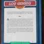 Lou Gehrig Baseball Legends Hardcover book series 1993 New York Yankees *