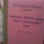 Oatmeal Milk & Honey Organic Soap (Vegan 5oz)