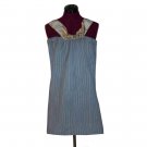Women's Handmade Blue Dress - Making Waves Dress
