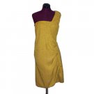 Women's Handmade Vintage Golden Yellow Dress- Sun Down Dress