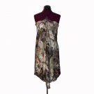 Black and Gray Velour Dress -Silverstone Age Dress