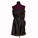 Women's Handmade Brown Silk Chocolate Dress