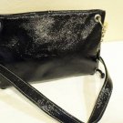 Sofismart Black Patent leather clutch