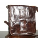 SofiSmart Pull up Brown Compact leather Crosssbody handbag
