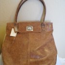 Blaque Tan structured leather Tote