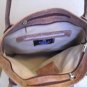 Blaque Tan structured leather Tote