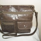 SofiSmart Tan leather crossbody