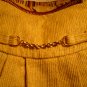 Yellow Chenille Handbag