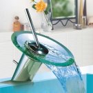 Single Handle Chrome Waterfall Sink Faucet