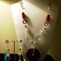 Necklaces Design by Hypnotic Jewelry Wiggly Red