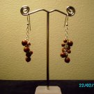 Earrings Design by Hypnotic Jewelry Red Cluster