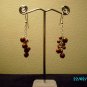 Earrings Design by Hypnotic Jewelry Red Cluster