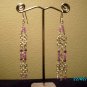 Earrings Design by Hypnotic Jewelry Lila Daisy Sterling Silver and Swarovski Crystal Chandeliers