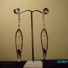 Earrings Design by Hypnotic Jewelry "Sexy Night" Sterling Silver an Warovski Crystal