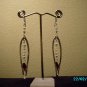 Earrings Design by Hypnotic Jewelry "Sexy Night" Sterling Silver an Warovski Crystal