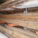Heart Pine Beams-Hand Hewn Reclaimed