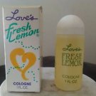 Love's FRESH LEMON Cologne 1.0 FL OZ-MEM CO. LOVES FRAGRANCES-RARE