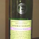 BATH AND BODY WORKS  AROMATHERAPY   LAVENDER MIMOSA MASSAGE OIL