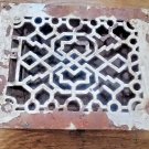 Vntg Ornate-Victorian-Cast-Iron-Register-Heat Vent